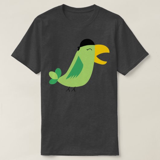海賊オウム10 Tシャツ (デザイン正面)