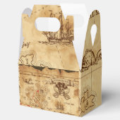 海賊オールドヴィンテージ宝石地図バースデーパーティー フェイバーボックス (オープン)