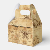 海賊オールドヴィンテージ宝石地図バースデーパーティー フェイバーボックス (正面サイド)