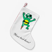 海賊カエル漫画 スモールクリスマスストッキング (正面 (吊り時))