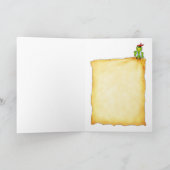 海賊カスタムな写真のバースデー・カード カード (内部)