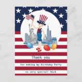 海賊ガールの宝地図で楽しい誕生日パーティー ポストカード (正面)