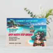 海賊ガール島宝物船海賊 招待状 (スタンド正面)