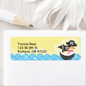 海賊キッド差出人住所ラベル ラベル (インサイチュ)