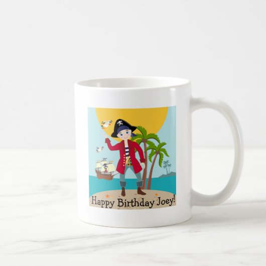 海賊キッド誕生日パーティー コーヒーマグカップ (右)