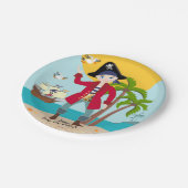 海賊キッド誕生日パーティー ペーパープレート (アングル)