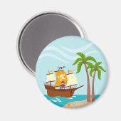 海賊キッド誕生日パーティー マグネット (正面/裏面)