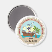 海賊キッド誕生日パーティー マグネット (正面/裏面)