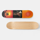 海賊キャプテンカリブのスケートボード、7 3/4"デッキ スケートボード (横)