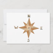 海賊キャプテンカワイファースト誕生日 招待状 (裏面)