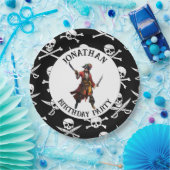 海賊キャプテン船紙プレート ペーパープレート (パーティー)