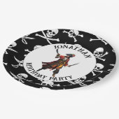 海賊キャプテン船紙プレート ペーパープレート (アングル)