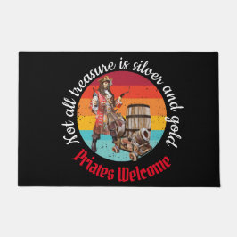 海賊キャプテン ドアマット