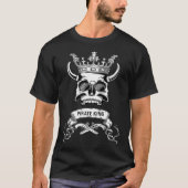 海賊キング – 素晴らしスカルスケルトンホラーTee Sh Tシャツ (正面)