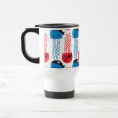 海賊クラゲクラゲ模様お名前 トラベルマグ (左)