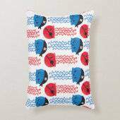 海賊クラゲ,クラゲ模様,海獣 アクセントクッション (正面(垂直))