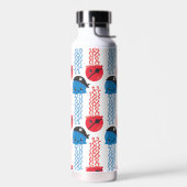 海賊クラゲ，クラゲ模様，海獣 ウォーターボトル (左面)