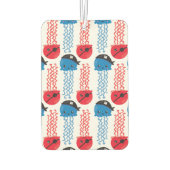 海賊クラゲ，クラゲ模様，海獣 カーエアーフレッシュナー (裏面)