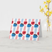 海賊クラゲ，クラゲ模様，海獣 カード (黄色い花)