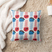 海賊クラゲ，クラゲ模様，海獣 クッション (ブランケット)