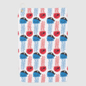 海賊クラゲ，クラゲ模様，海獣 ゴルフタオル (正面)