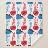 海賊クラゲ，クラゲ模様，海獣 シェルパブランケット (正面)