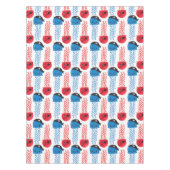 海賊クラゲ，クラゲ模様，海獣 テーブルクロス (正面)