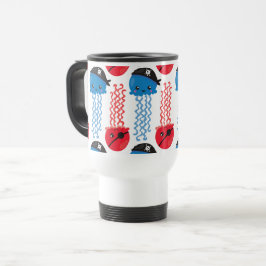 海賊クラゲ,クラゲ模様,海獣 トラベルマグ