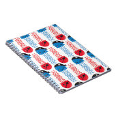 海賊クラゲ，クラゲ模様，海獣 ノートブック (右側)