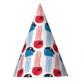 海賊クラゲ,クラゲ模様,海獣 パーティーハット