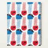 海賊クラゲ，クラゲ模様，海獣 プランナー手帳 (裏面)