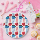 海賊クラゲ，クラゲ模様，海獣 ペーパープレート (パーティー)