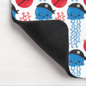 海賊クラゲ，クラゲ模様，海獣 マウスパッド (コーナー)