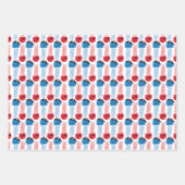 海賊クラゲ,クラゲ模様,海獣 ラッピングペーパーシート (正面)