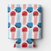 海賊クラゲ，クラゲ模様，海獣 缶クーラー (裏面)