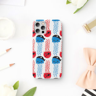 海賊クラゲ,クラゲ模様,海獣 iPhone 11 ケース