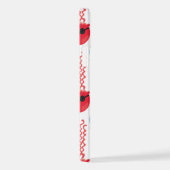 海賊クラゲ，クラゲ模様，海獣 iPhoneケース (右側面)