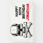 海賊クルーズのようなパーティーのようなクルーズ 横断幕 (縦)