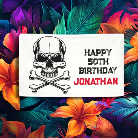 海賊クルーズのようなパーティーのようなクルーズ 横断幕