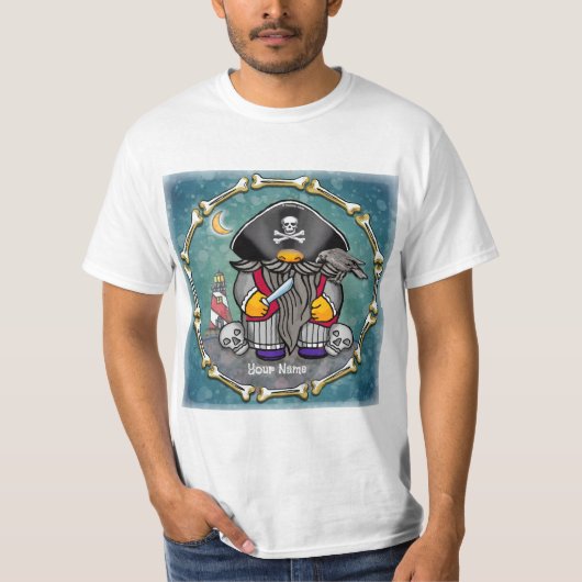 海賊グノーム Tシャツ (正面)