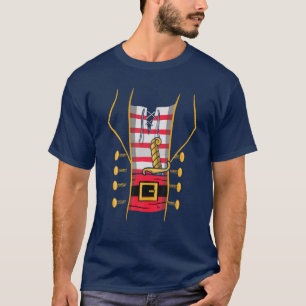 海賊コスチューム海賊クルーズキャプテンメンズ Tシャツ