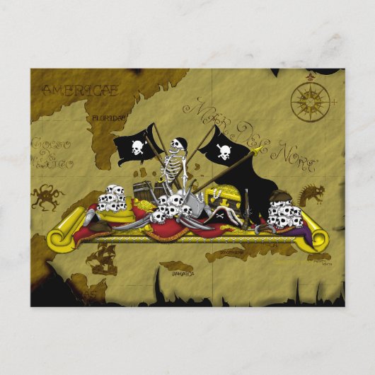 「海賊コンテスト」 ポストカード (正面)