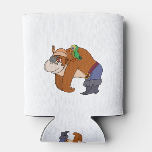 海賊ゴリラ 缶クーラー (裏面)