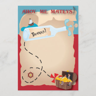 海賊サンキューカード サンキューカード