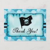 海賊サンキューカード ポストカード (裏面)