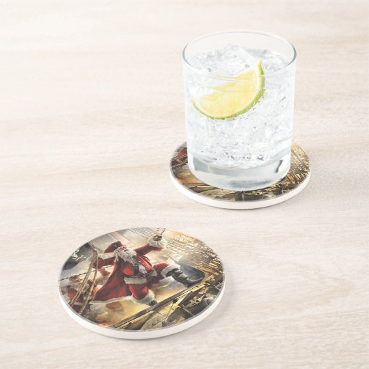 海賊サンタ コースター (側面)