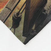 海賊サンタ フリースブランケット (角)