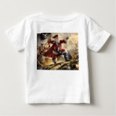海賊サンタ ベビーTシャツ (裏面)