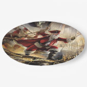 海賊サンタ ペーパープレート (アングル)