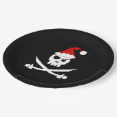 海賊サンタ ペーパープレート (アングル)